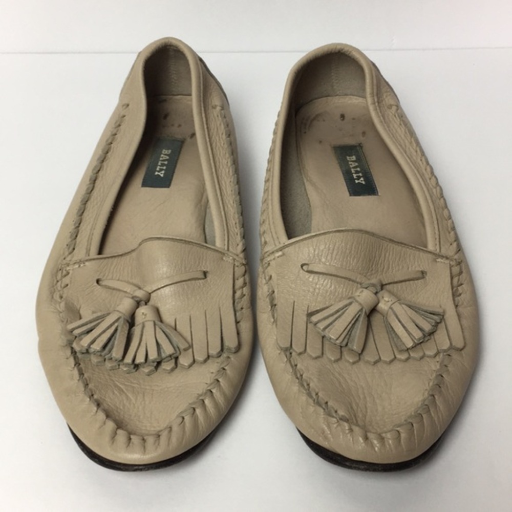 Women Vintage BALLY Loafers shoes size 7.5